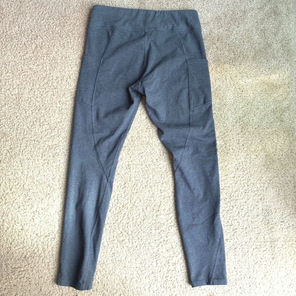 Pact Go-To Pocket Leggings Organic Cotton Sustainable Eco Minimalist Medium - Picture 2 of 5